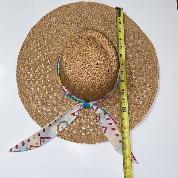 Handmade Vintage Straw Women Hat - Picture 15 of 16